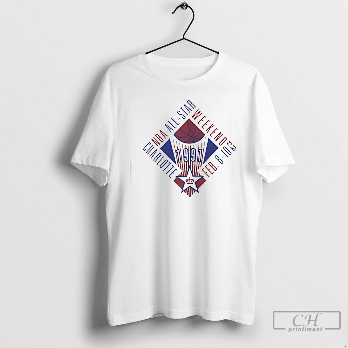 Premium Nba 1991 Charlotte All Star Game T-Shirts, Hoodie, Sweatshirt | PopFlextees.com