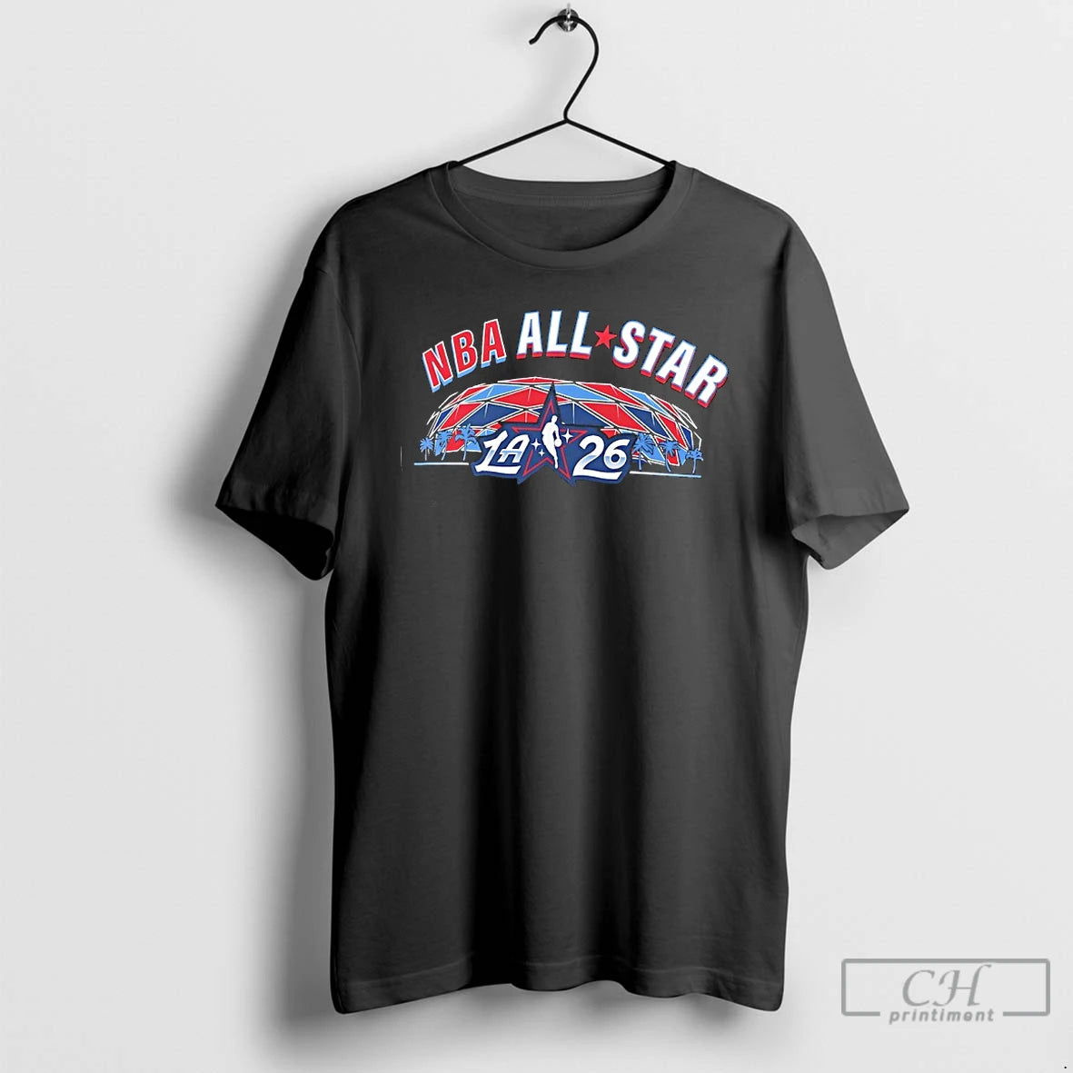 Premium Nba All Star Game Pattern La 2026 T-Shirts, Hoodie, Sweatshirt | PopFlextees.com