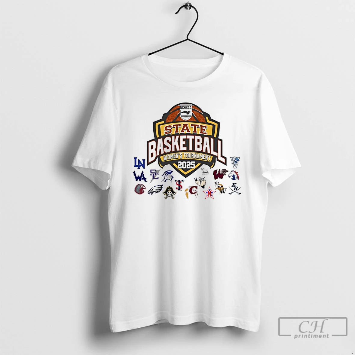Premium Nchsaa State Basketball Womens Tournament 2025 All Team T-Shirts, Hoodie, Sweatshirt | PopFlextees.com