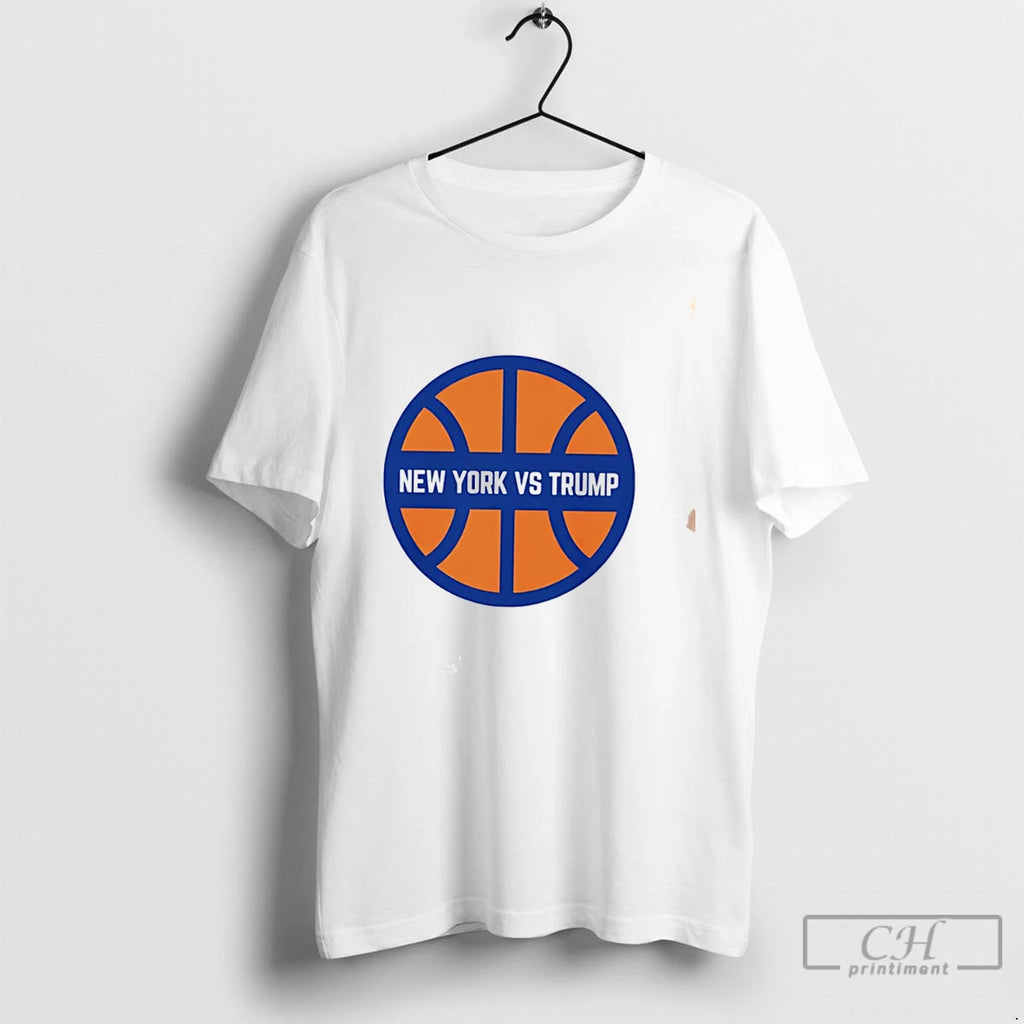 Premium New York Vs Trump Basketball Tee