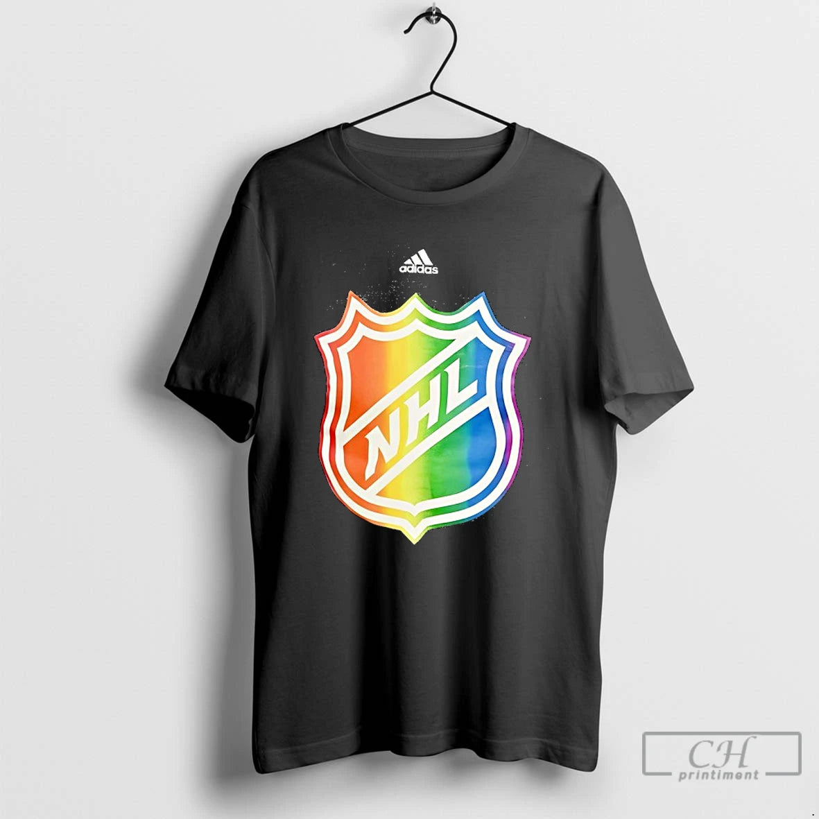 Premium Nhl Rainbow Pride Light T-Shirts, Hoodie, Sweatshirt | PopFlextees.com