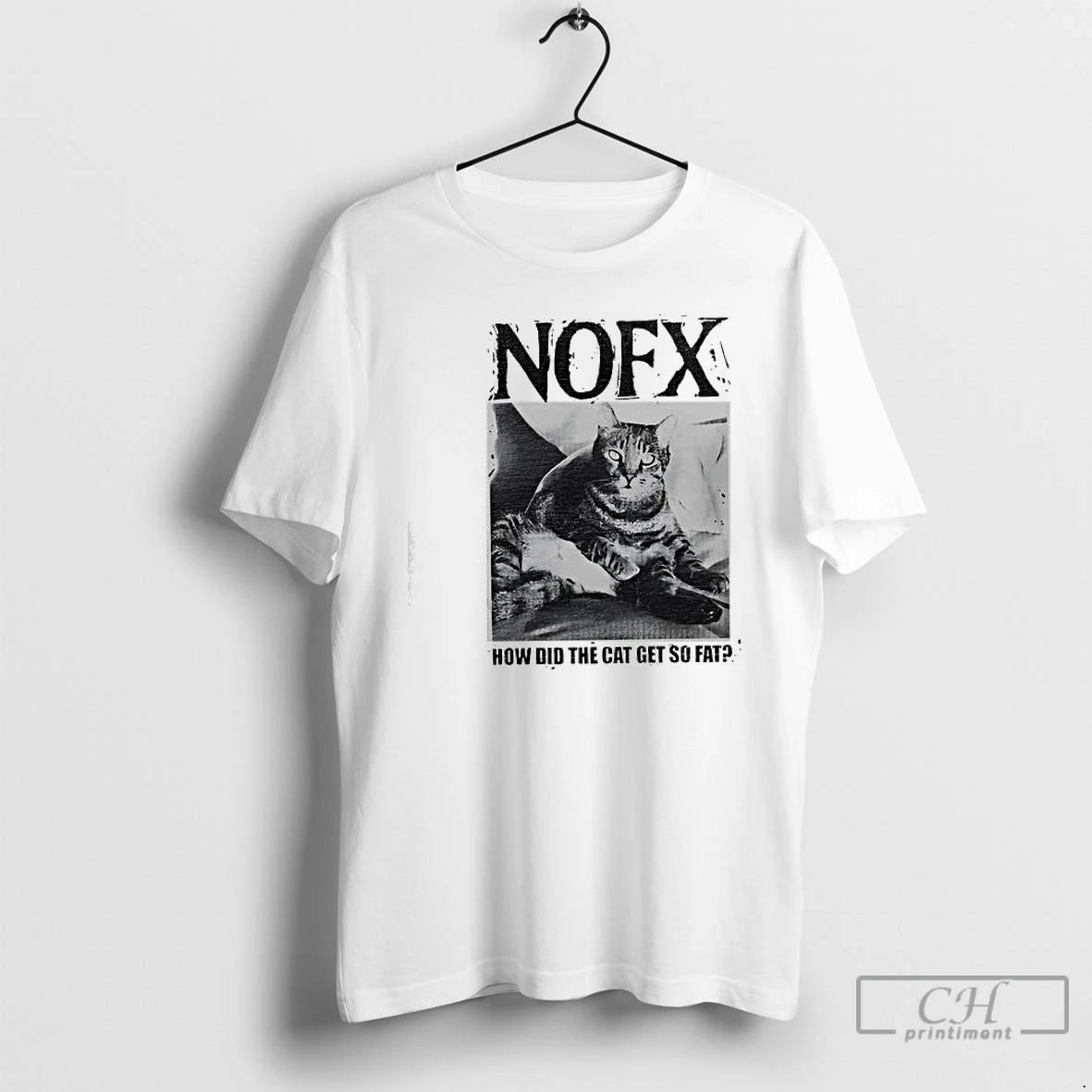 Premium Nofx How Did The Cat Get So Fat T-Shirts, Hoodie, Sweatshirt | PopFlextees.com