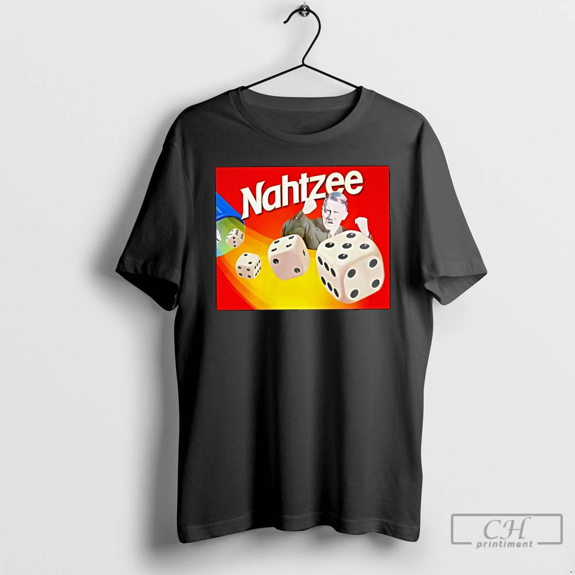 Premium Nahtzee Adolf Hitler Yahtzee T-Shirts, Hoodie, Sweatshirt | PopFlextees.com