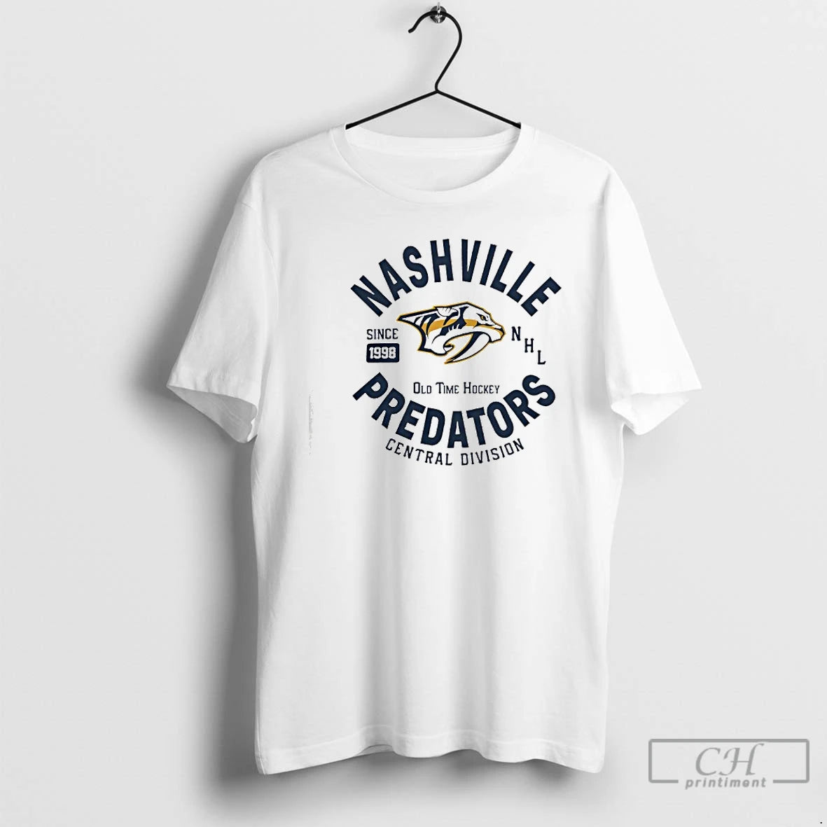 Nashville Predators Old Time Hockey Nhl Since 1998 Centrak Division T-Shirts, Hoodie, Sweatshirt