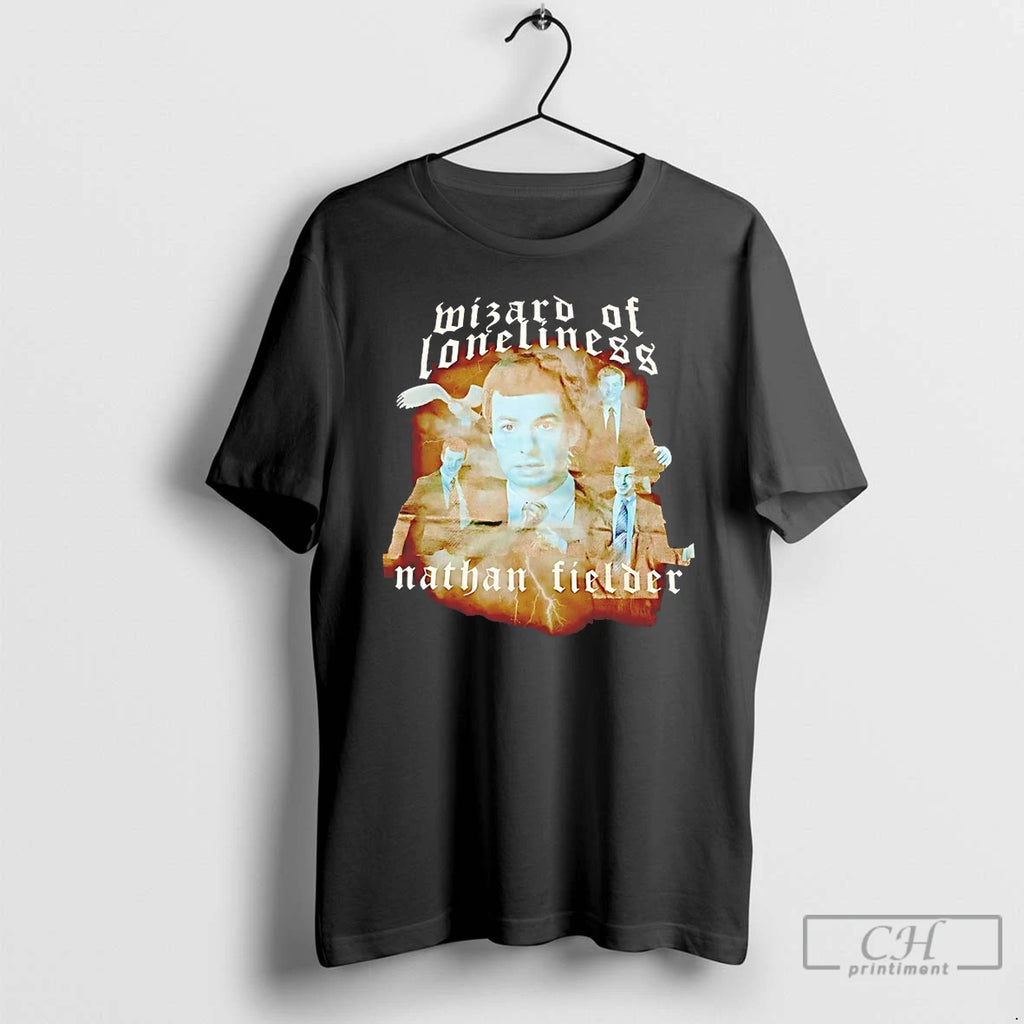 Premium Nathan Fielder Wizard Of Loneliness Nathan T-Shirts, Hoodie, Sweatshirt | PopFlextees.com