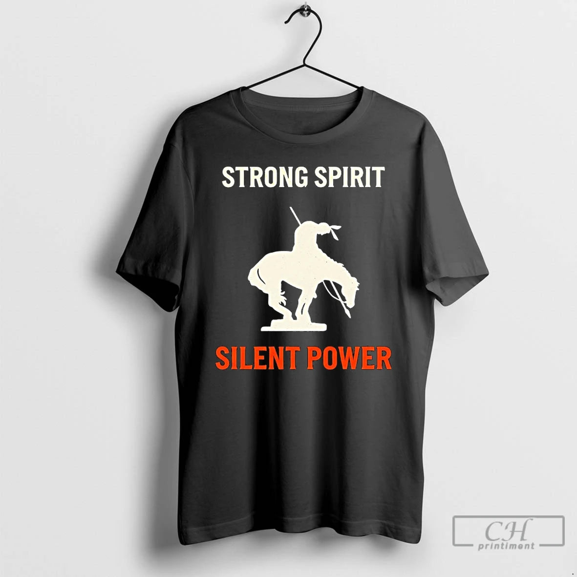 Premium Native American Strong Spirit Silent Power T-Shirts, Hoodie, Sweatshirt | PopFlextees.com