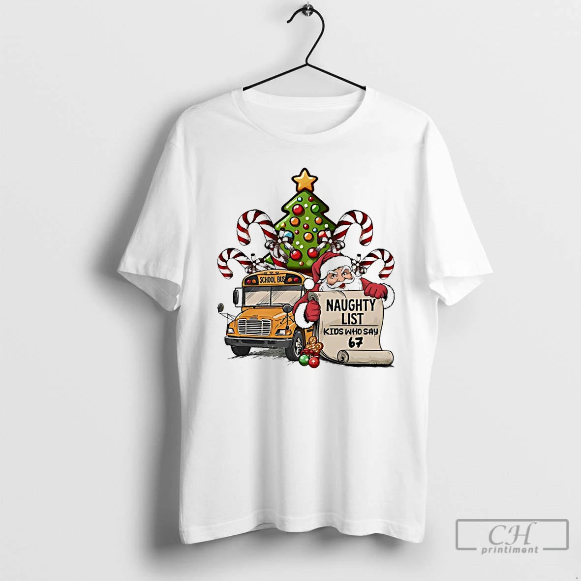 Premium Naughty List Kids Who Say 67 T-Shirts, Hoodie, Sweatshirt | PopFlextees.com
