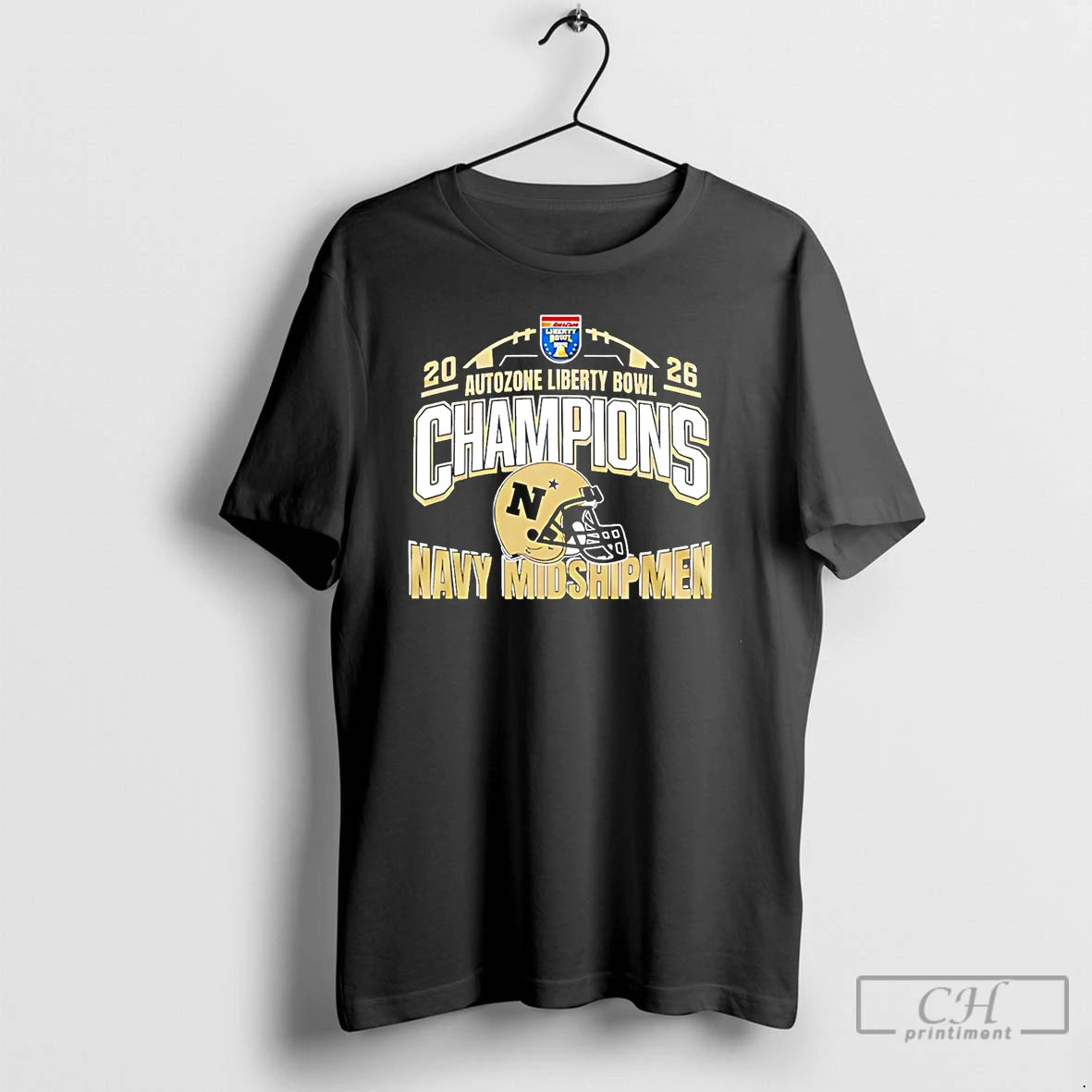 Premium Navy Midshipmen 2026 Liberty Bowl Champions Celebrating T-Shirts, Hoodie, Sweatshirt | PopFlextees.com