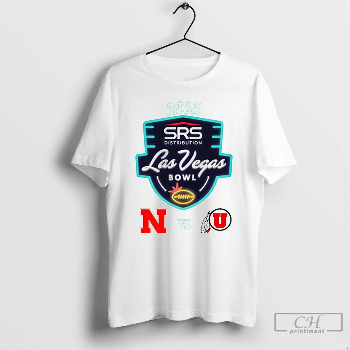 Premium Nebraska Cornhuskers Vs Utah Utes 2025 Las Vegas Bowl T-Shirts, Hoodie, Sweatshirt | PopFlextees.com