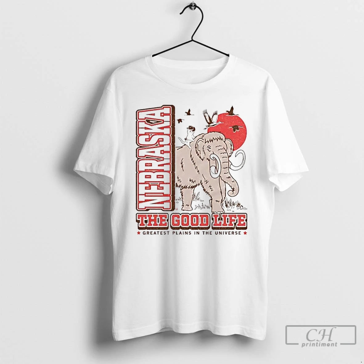 Premium Nebraska The Good Life Greatest Plains In The Universe T-Shirts, Hoodie, Sweatshirt | PopFlextees.com