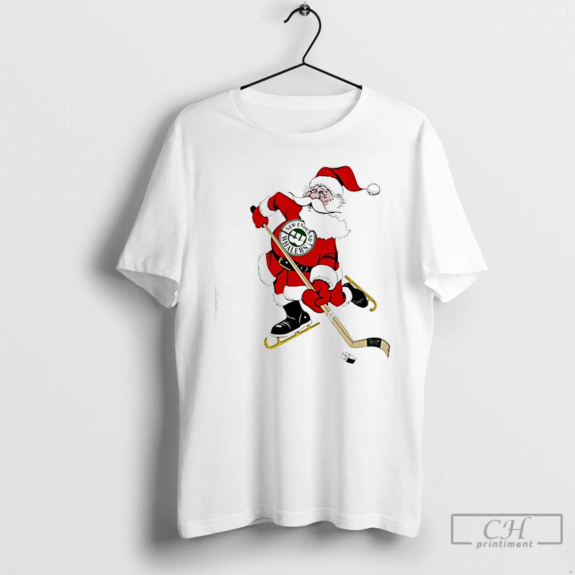 Premium New England Whalers Santa Christmas T-Shirts, Hoodie, Sweatshirt | PopFlextees.com