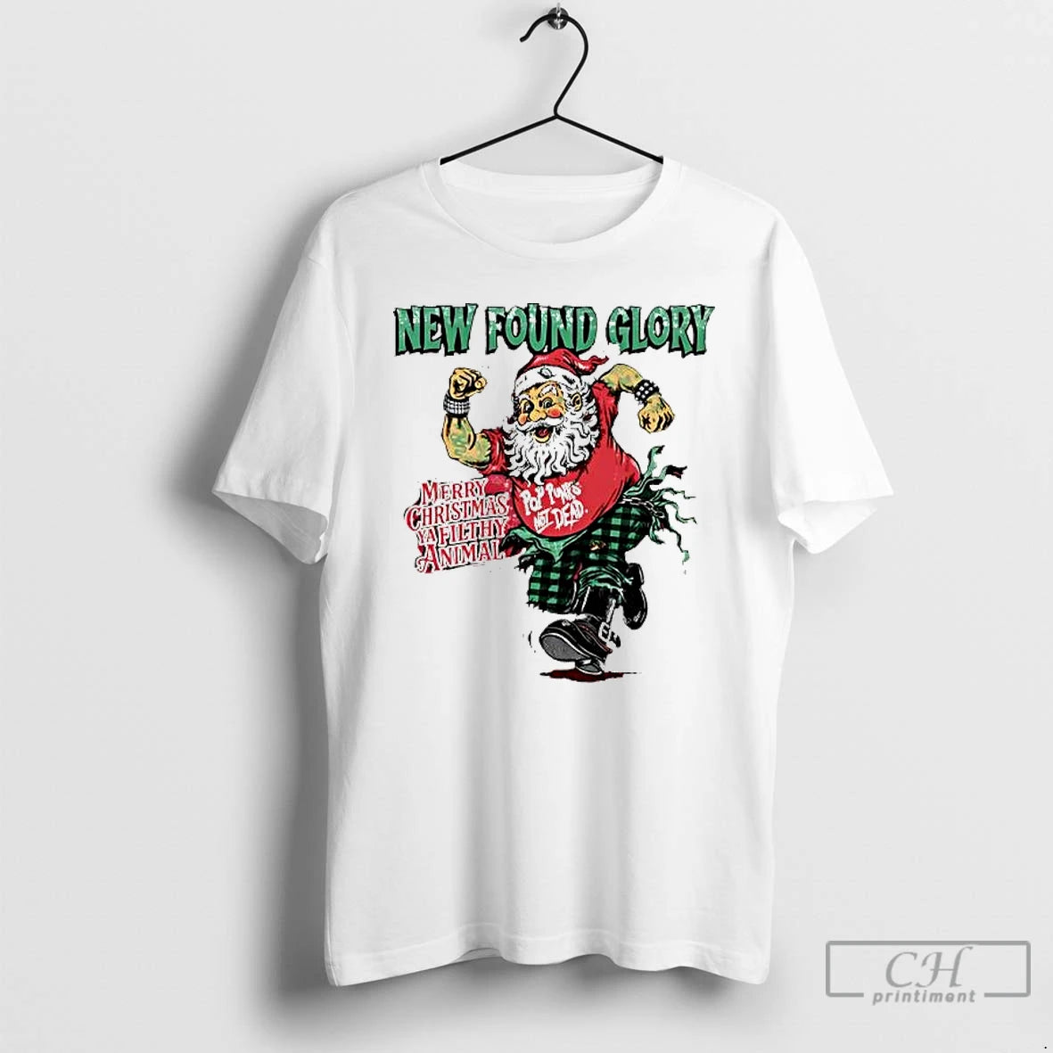 Premium New Found Glory Merry Christmas Ya Filthy Animal T-Shirts, Hoodie, Sweatshirt | PopFlextees.com