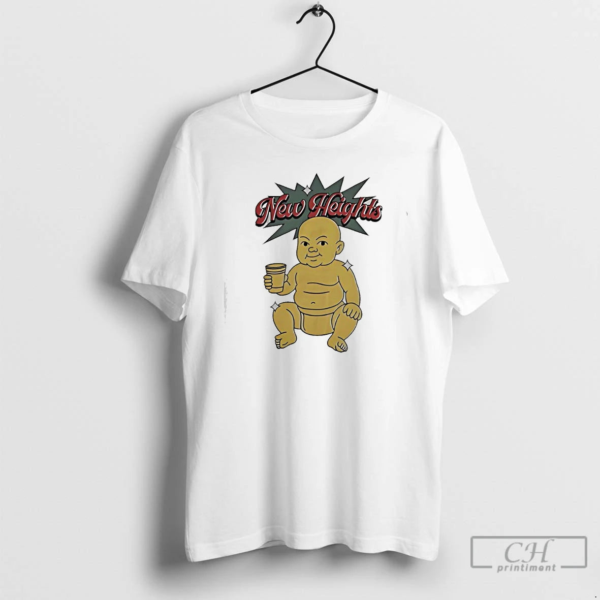 Premium New Heights With Jason Travis Kelce Lombaby Graphic T-Shirts, Hoodie, Sweatshirt | PopFlextees.com