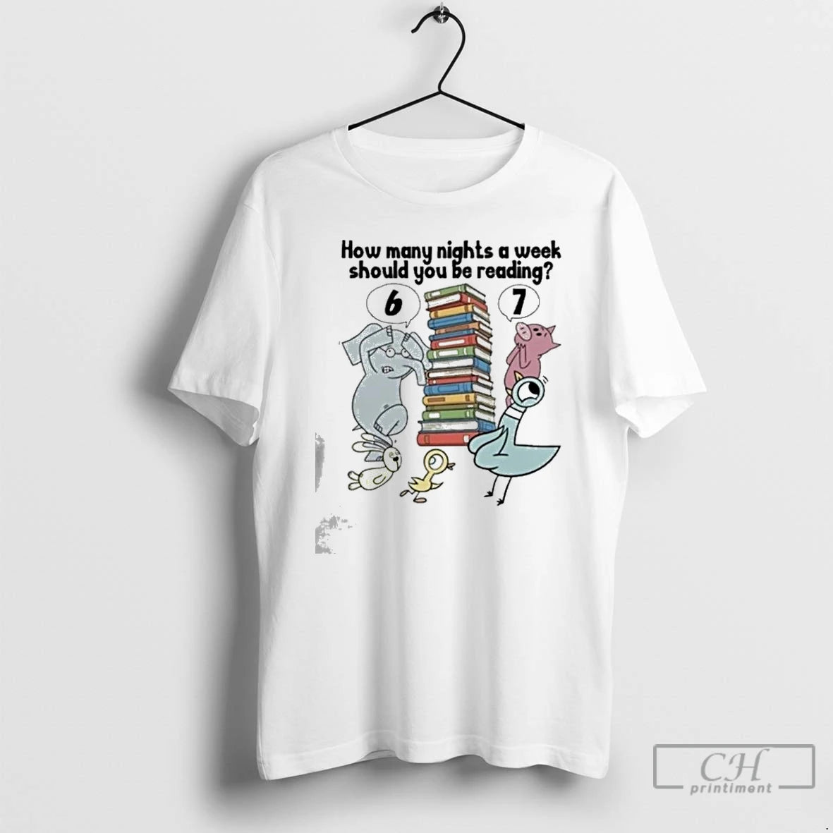Premium New Lactos How Many Nights A Week Should You Be Reading 6 7 Animal T-Shirts, Hoodie, Sweatshirt | PopFlextees.com