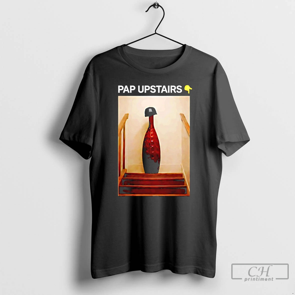Premium New York Yankees Pap Upstairs Graphic T-Shirts, Hoodie, Sweatshirt | PopFlextees.com