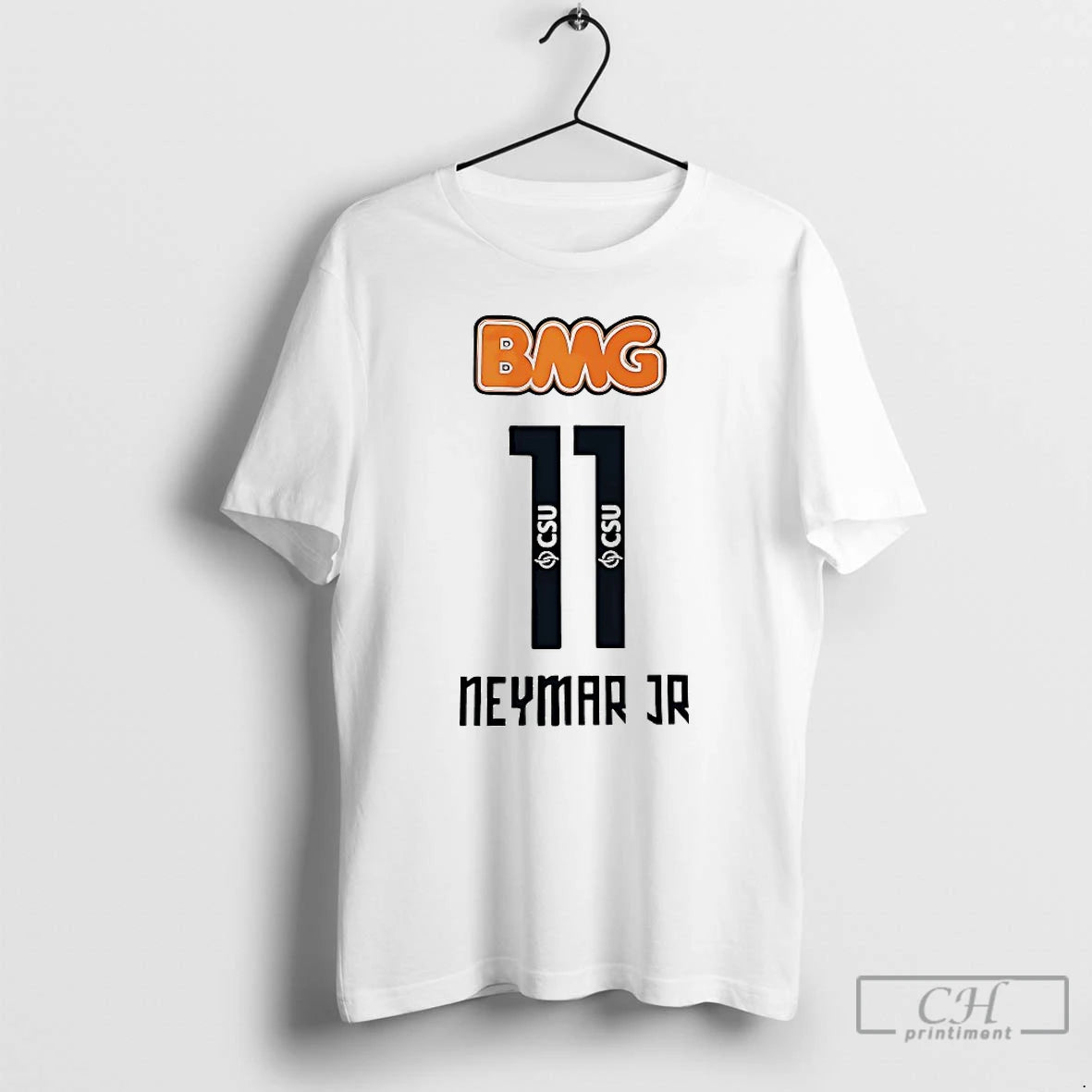 Premium Neymar Jr 11 Santos Bmg T-Shirts, Hoodie, Sweatshirt | PopFlextees.com