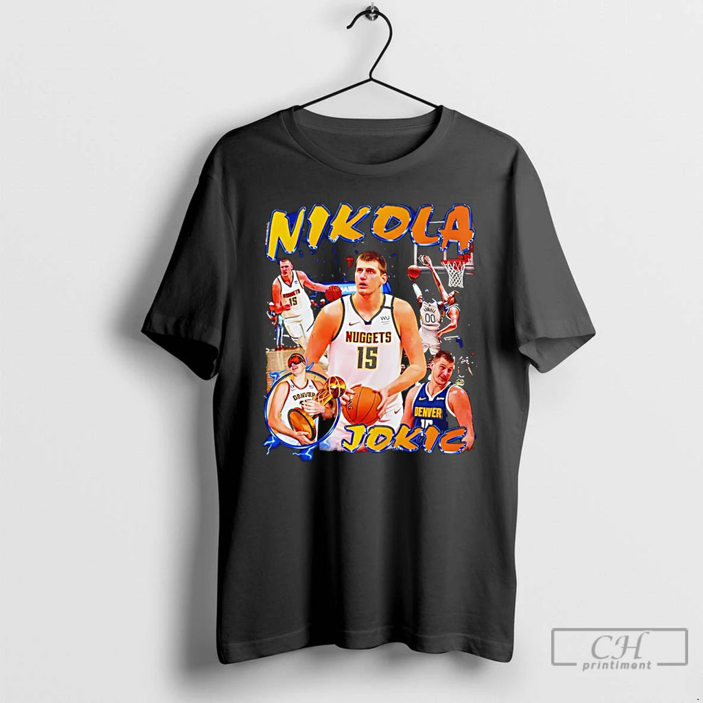 Premium Nicola Jokic Nikola Jokic Denver Nuggets Graphic T-Shirts, Hoodie, Sweatshirt | PopFlextees.com
