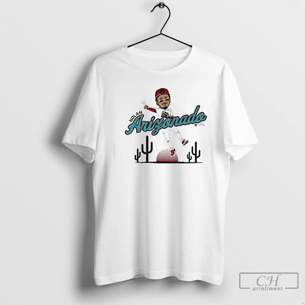 Premium Nolan Arenado Arizonado Caricature T-Shirts, Hoodie, Sweatshirt | PopFlextees.com