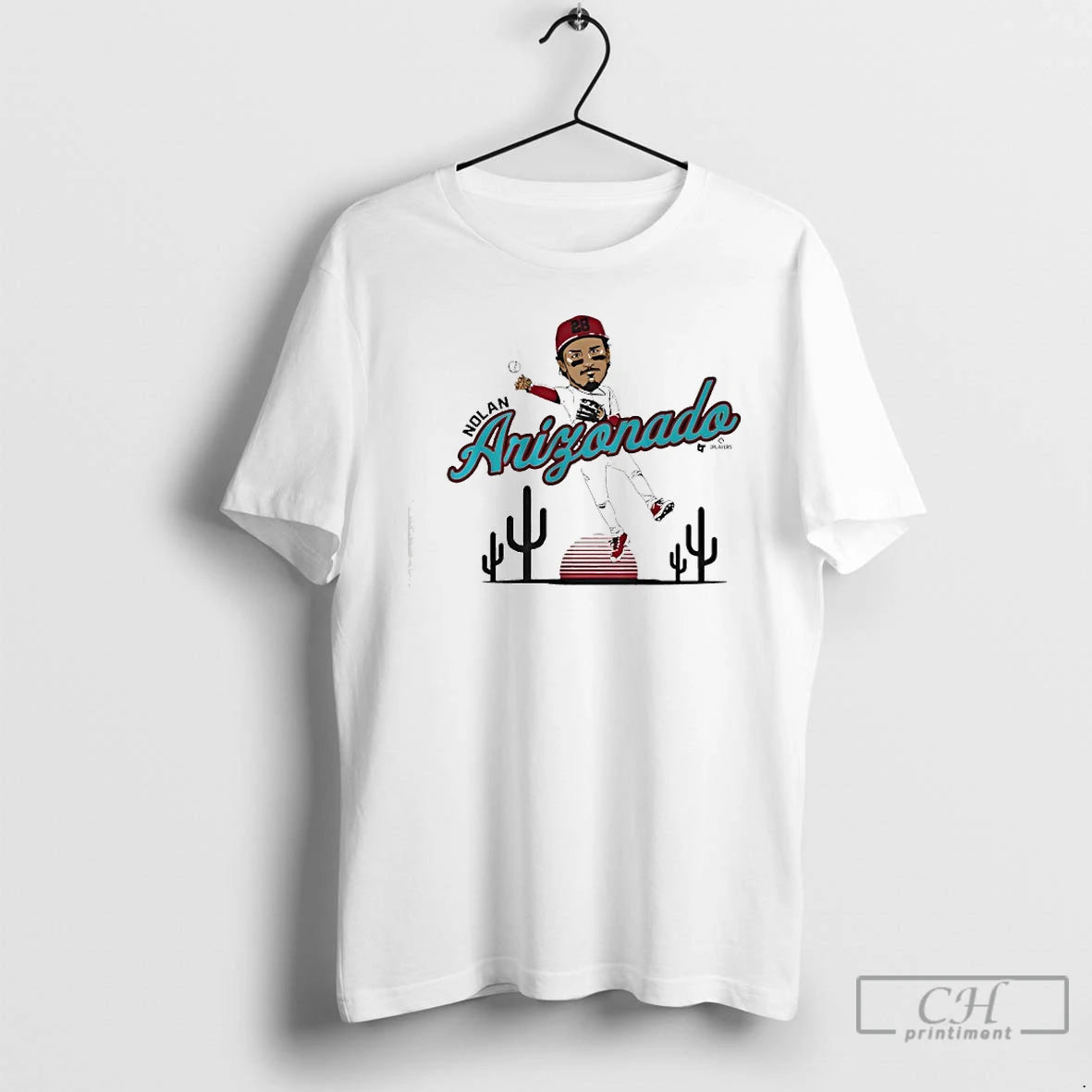 Premium Nolan Arenado Arizonado Caricature T-Shirts, Hoodie, Sweatshirt | PopFlextees.com