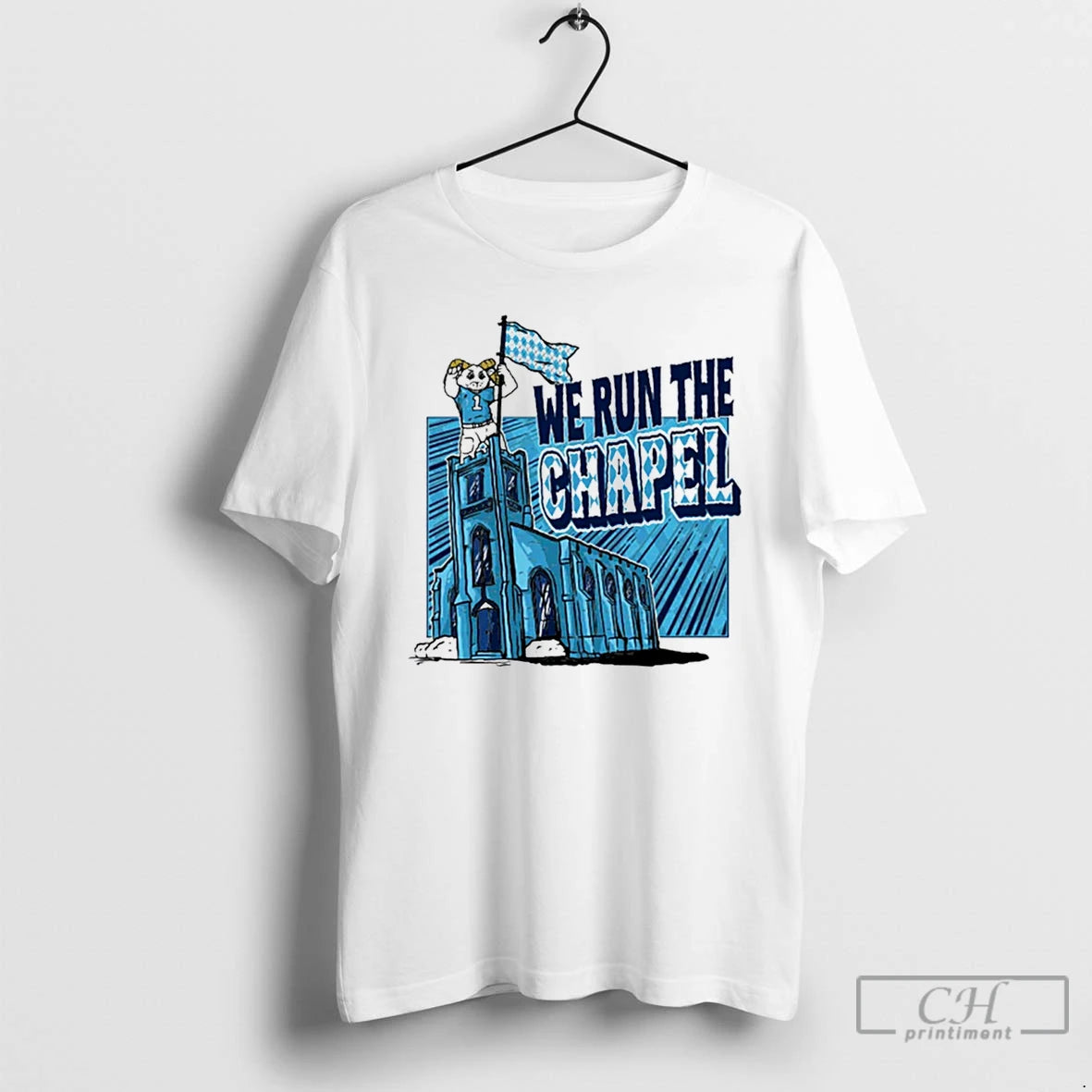 Premium North Carolina Tar Heels We Run The Chapel T-Shirts, Hoodie, Sweatshirt | PopFlextees.com