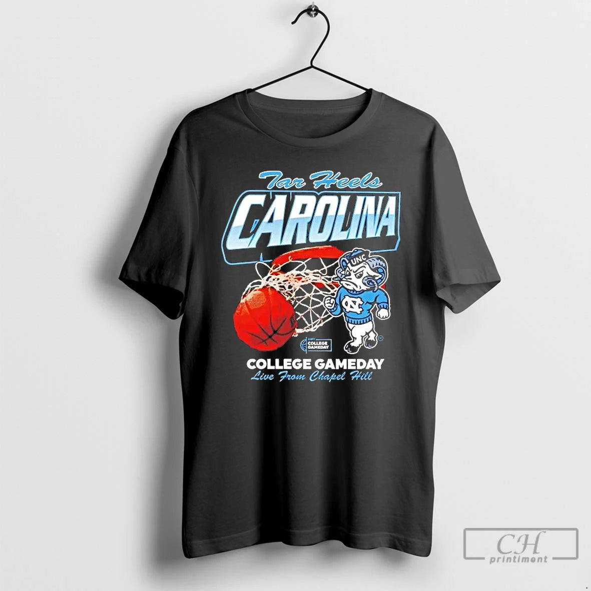 Premium North Carolina Tar Heels College Gameday Live From Chapel Hill Tee T Shirts Sweater Hoodie, Sweatshirt