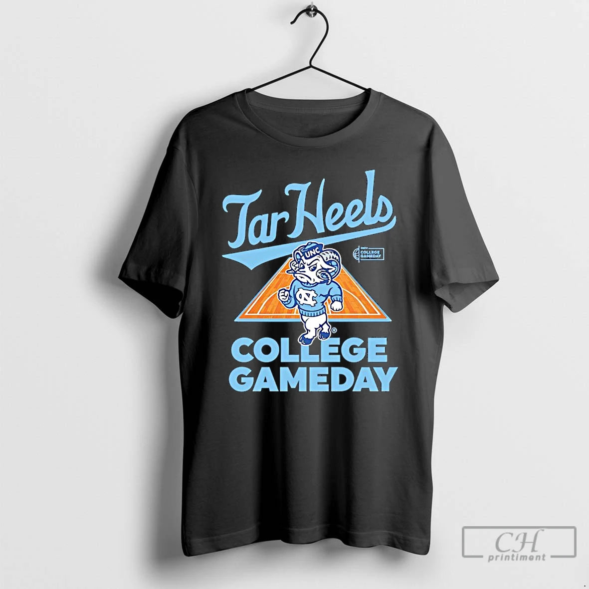 Premium North Carolina Tar Heels College Gameday Mascot T-Shirts, Hoodie, Sweatshirt | PopFlextees.com