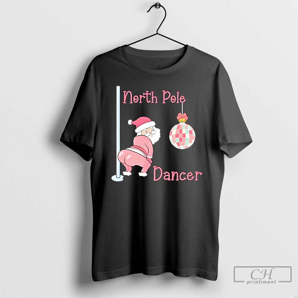 Premium North Pole Dancer Christmas Party T-Shirts, Hoodie, Sweatshirt | PopFlextees.com