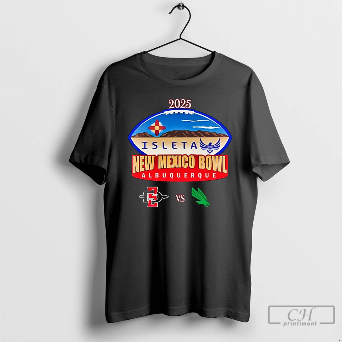 Premium North Texas Mean Green Vs San Diego State Aztecs 2025 New Mexico Bowl T-Shirts, Hoodie, Sweatshirt | PopFlextees.com