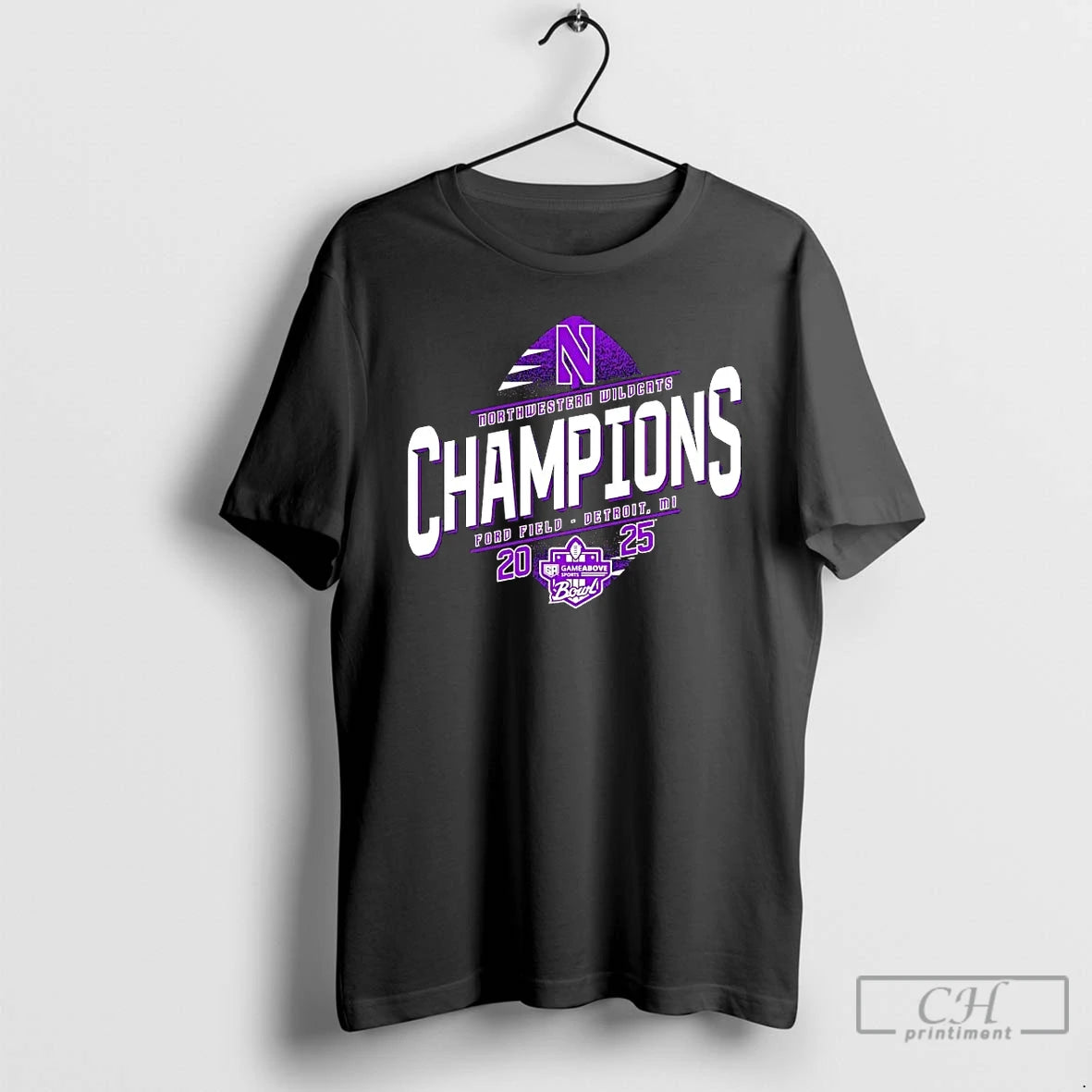 Premium Northwestern Wildcats 2025 Gameabove Sports Bowl Champions T-Shirts, Hoodie, Sweatshirt | PopFlextees.com