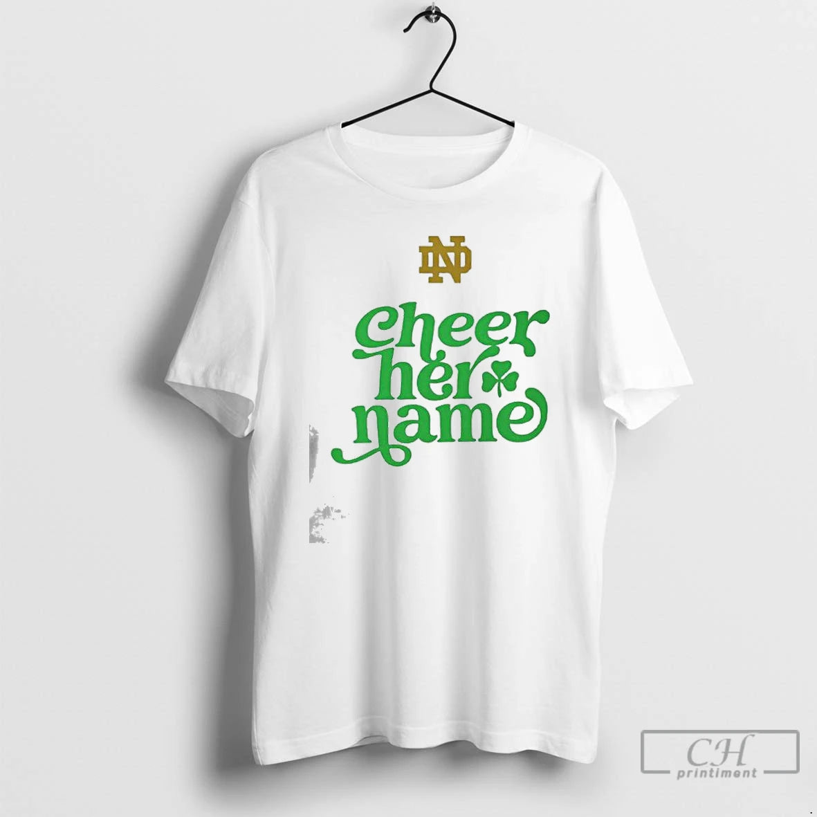 Premium Notre Dame Fighting Irish Marcus Freeman Cheer Her Name T-Shirts, Hoodie, Sweatshirt | PopFlextees.com