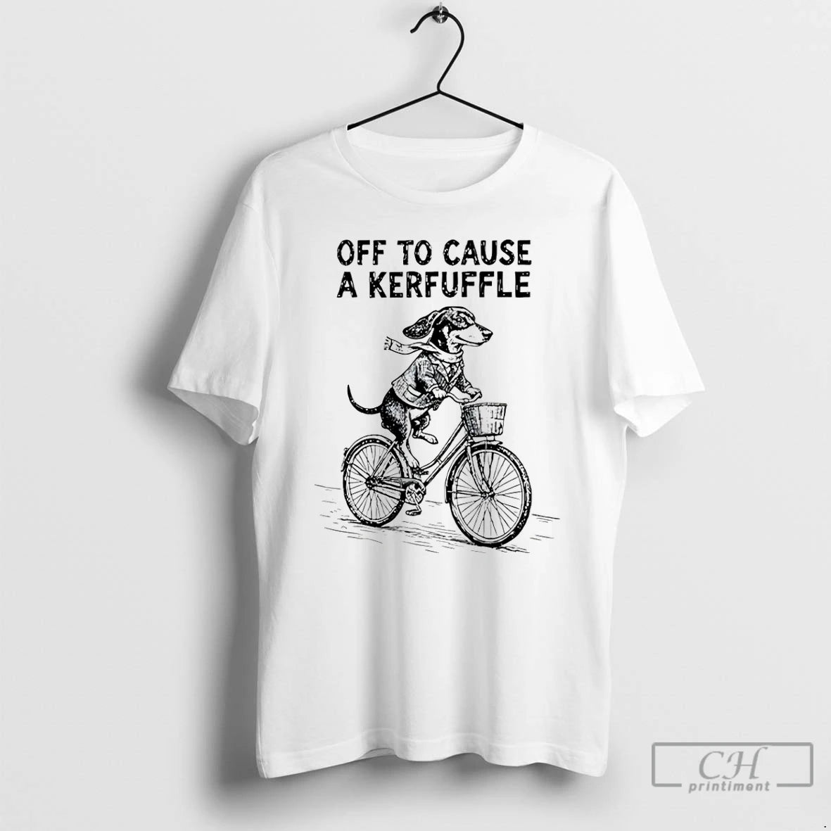 Premium Off To Cause A Kerfuffle Dachshund T-Shirts, Hoodie, Sweatshirt | PopFlextees.com
