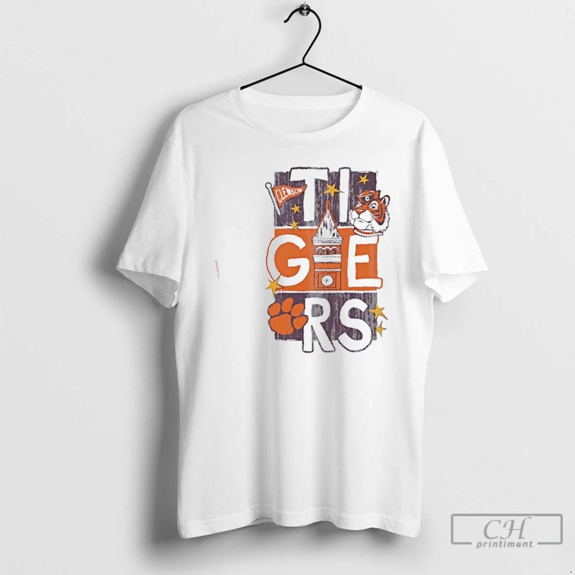 Premium Offical Clemson Tigers Graphic T-Shirts, Hoodie, Sweatshirt | PopFlextees.com