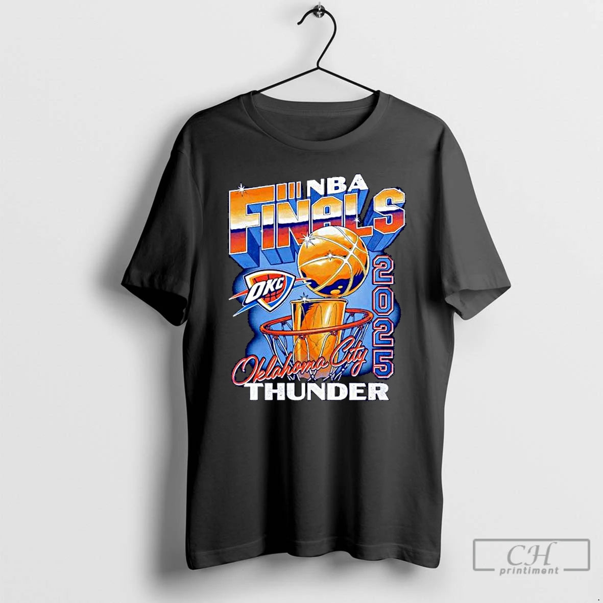Premium Ohklahoma City Thunder 2025 Nba Finals Retro Ornaments T-Shirts, Hoodie, Sweatshirt | PopFlextees.com