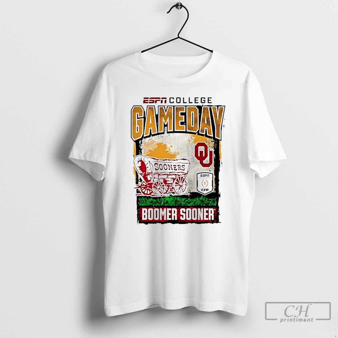 Premium Oklahoma Sooners 2025 26 College Football Playoff Gameday Boomer Sooners Mascot T Shirts Sweater Hoodie, Sweatshirt