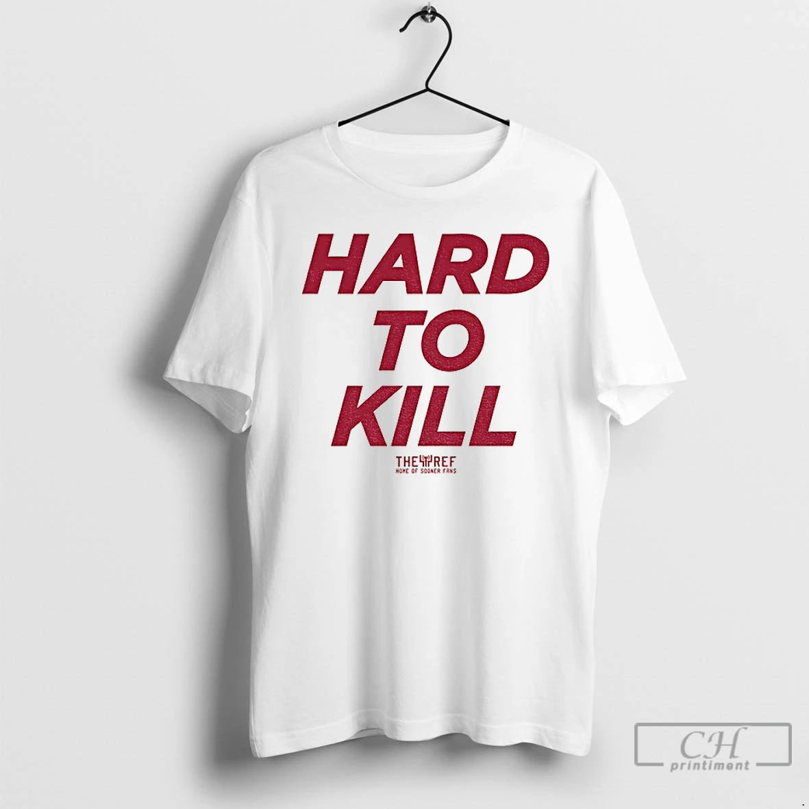 Premium Oklahoma Sooners Football Hard To Kill The Ref Home Of Sooner Fans T Shirts Hoodie, Sweatshirt | PopFlextees.com