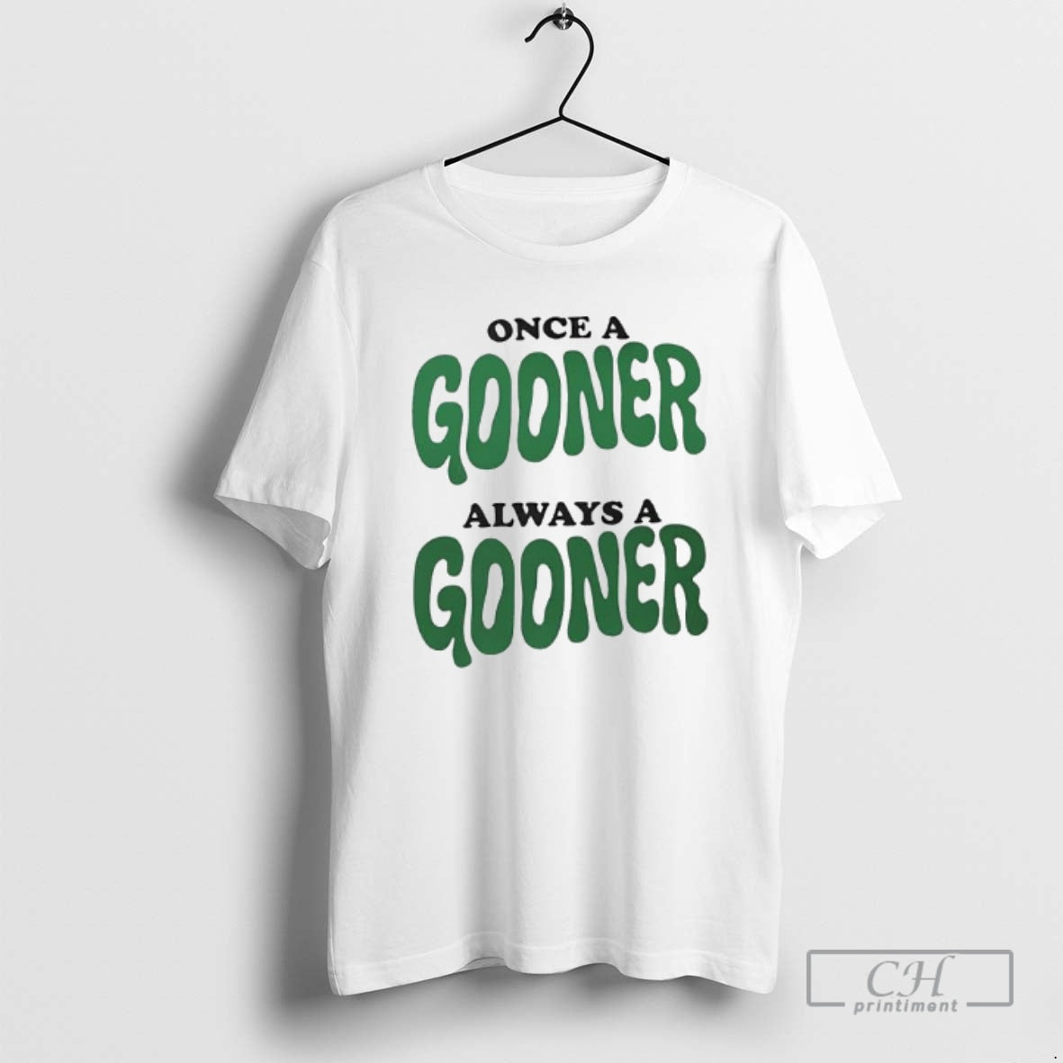 Premium Once A Gooner Always A Gooner Graphic Shirt Sweater Hoodie, Sweatshirt | PopFlextees.com
