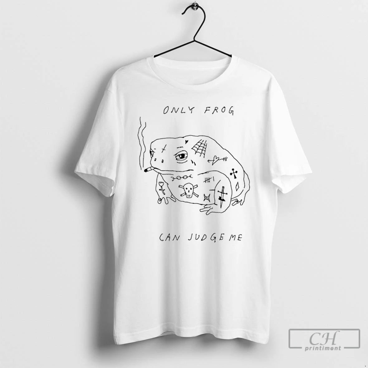 Premium Only Frog Can Judge Me T-Shirts, Hoodie, Sweatshirt | PopFlextees.com