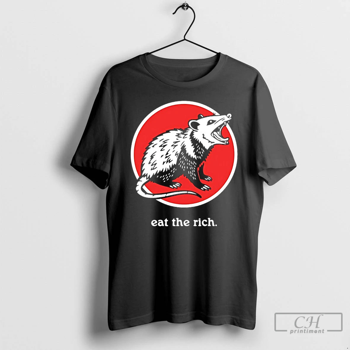 Premium Opossum Eat The Rich T-Shirts, Hoodie, Sweatshirt | PopFlextees.com