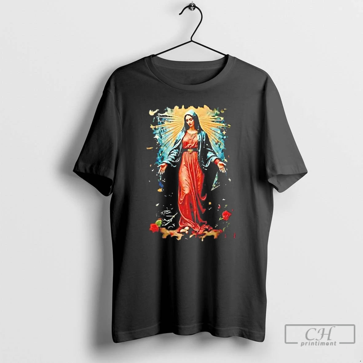Premium Our Lady Of Guadalupe Rose T-Shirts, Hoodie, Sweatshirt | PopFlextees.com