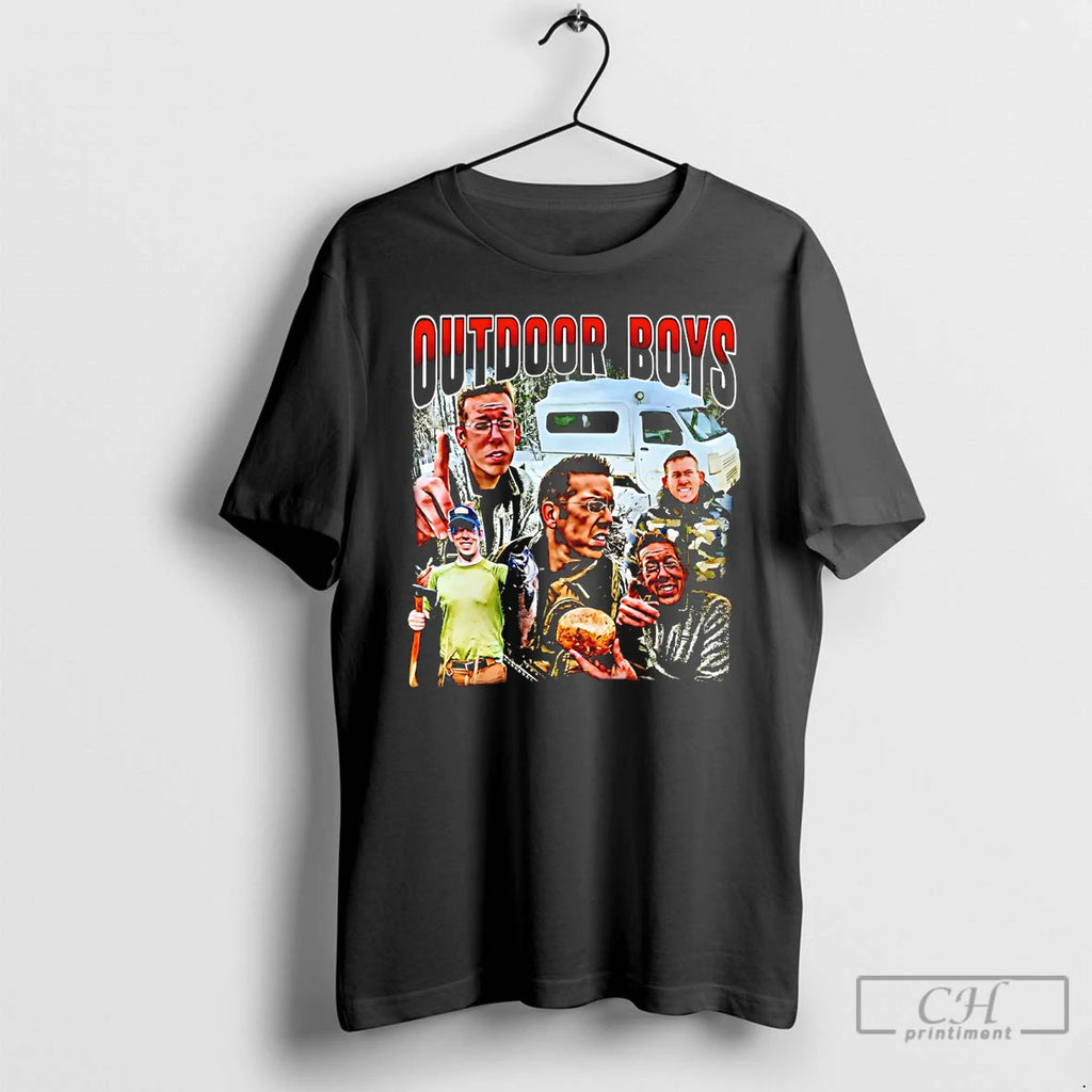 Premium Outdoor Boys Youtube Graphic T-Shirts, Hoodie, Sweatshirt | PopFlextees.com