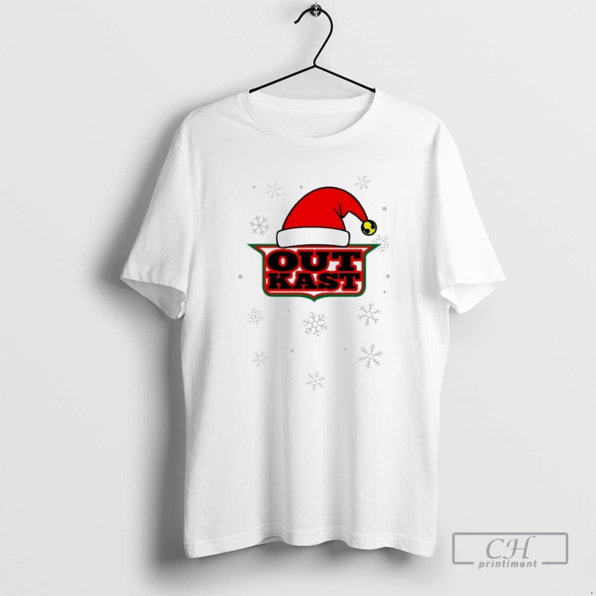 Premium Outkast Santa Hat Christmas Logo Shirt Sweater Hoodie, Sweatshirt | PopFlextees.com