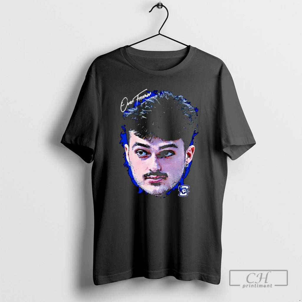 Owen Freeman Creighton Basketball Game Face Shirt T-Shirts, Hoodie, Sweatshirt