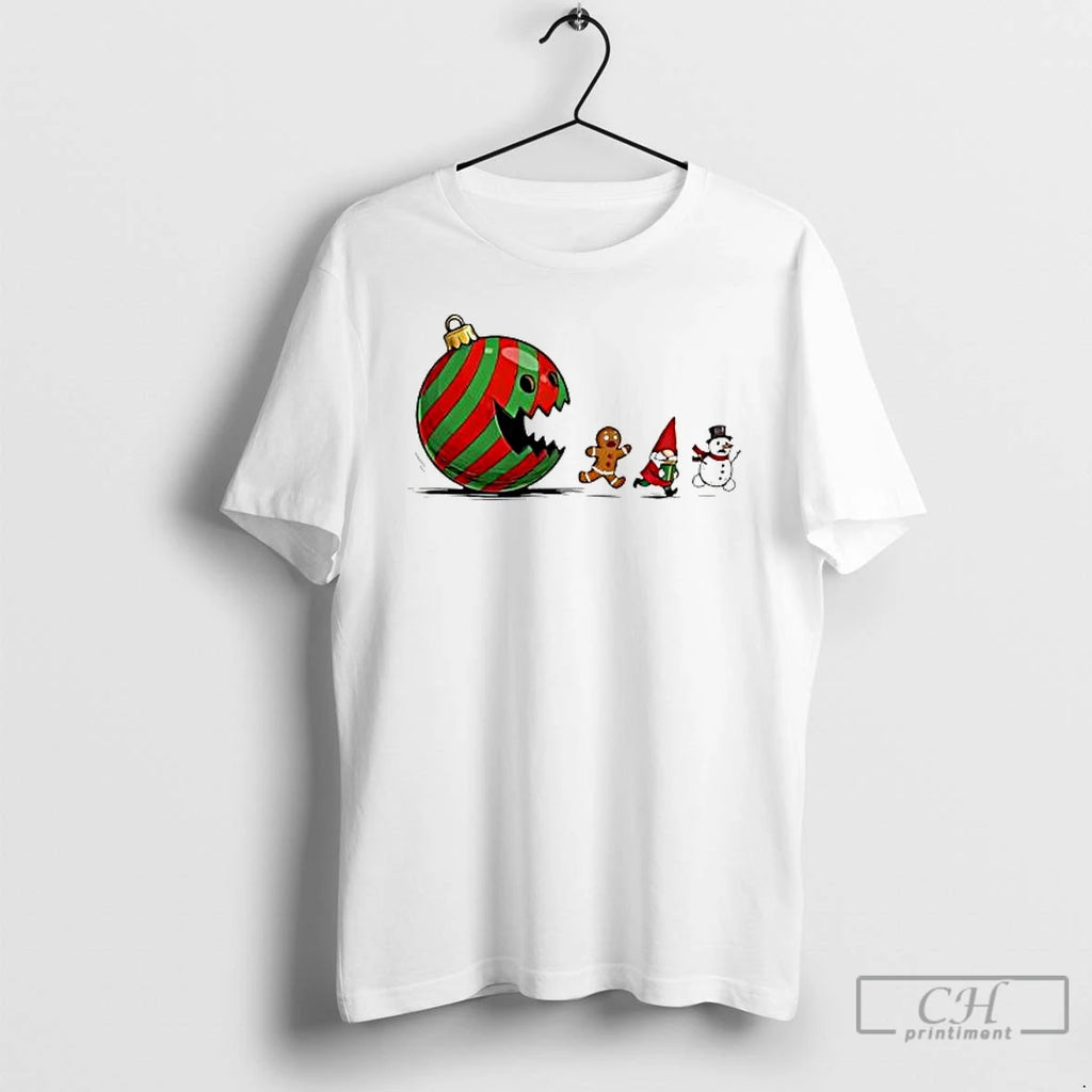 Premium Pacman Christmas Trends Stylish T-Shirts, Hoodie, Sweatshirt | PopFlextees.com