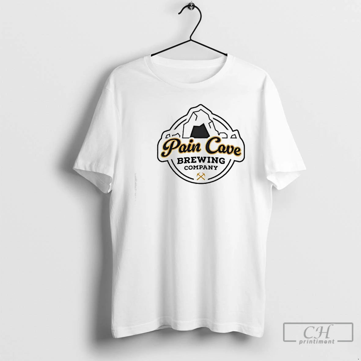 Premium Pain Cave Brewing Co Logo T-Shirts, Hoodie, Sweatshirt | PopFlextees.com