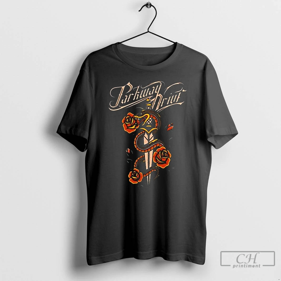Premium Parkway Drive Snake Dagger T-Shirts, Hoodie, Sweatshirt | PopFlextees.com