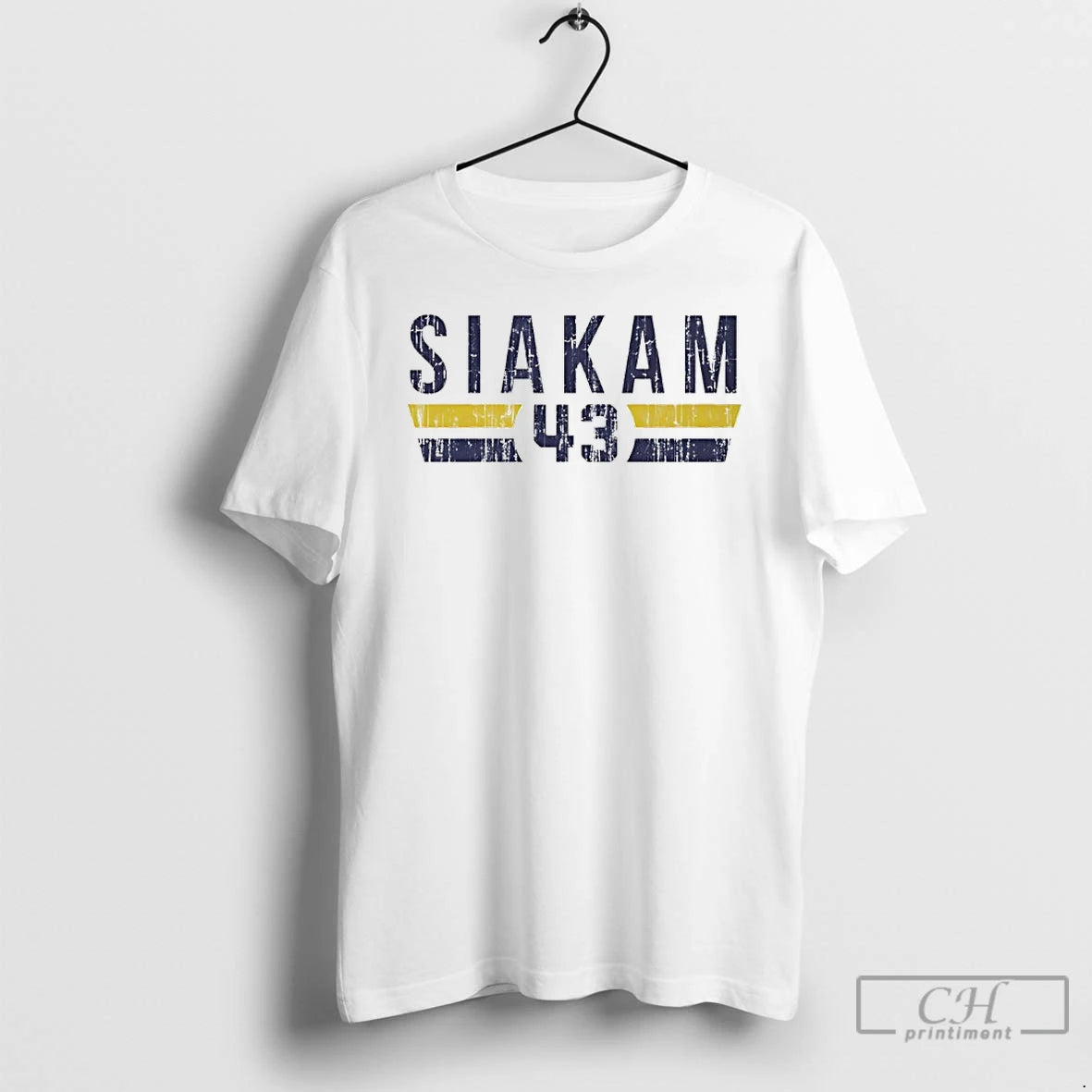 Premium Pascal Siakam 43 Indiana Pacers Basketball Name And Number T-Shirts, Hoodie, Sweatshirt | PopFlextees.com