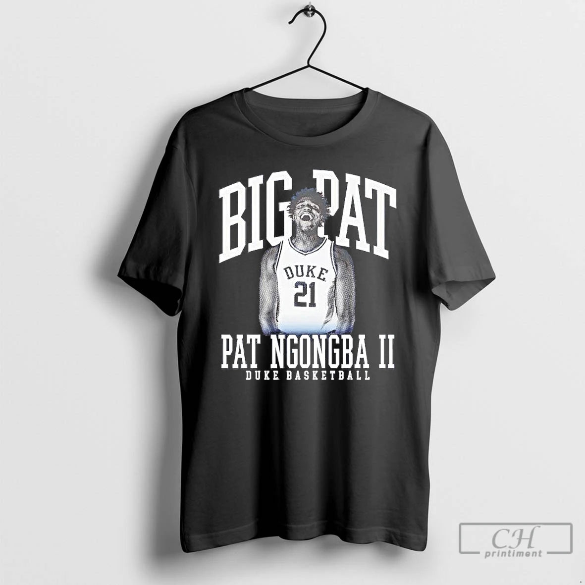 Premium Pat Ngongba Ii Big Pat Smile Duke Basketball T-Shirts, Hoodie, Sweatshirt | PopFlextees.com