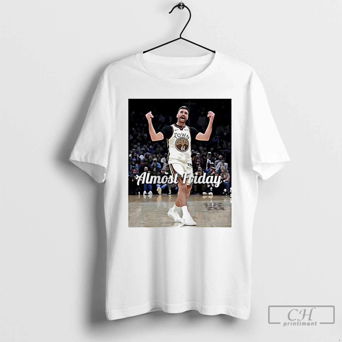 Premium Pat Spencer The Town 61 Golden State Warriors Almost Friday T-Shirts, Hoodie, Sweatshirt | PopFlextees.com
