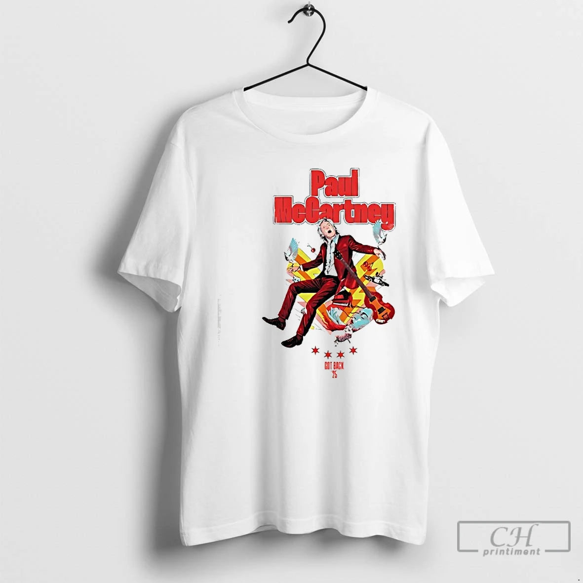 Premium Paul Mccartney Shows United Center Chicago Got Back 25 T-Shirts, Hoodie, Sweatshirt | PopFlextees.com