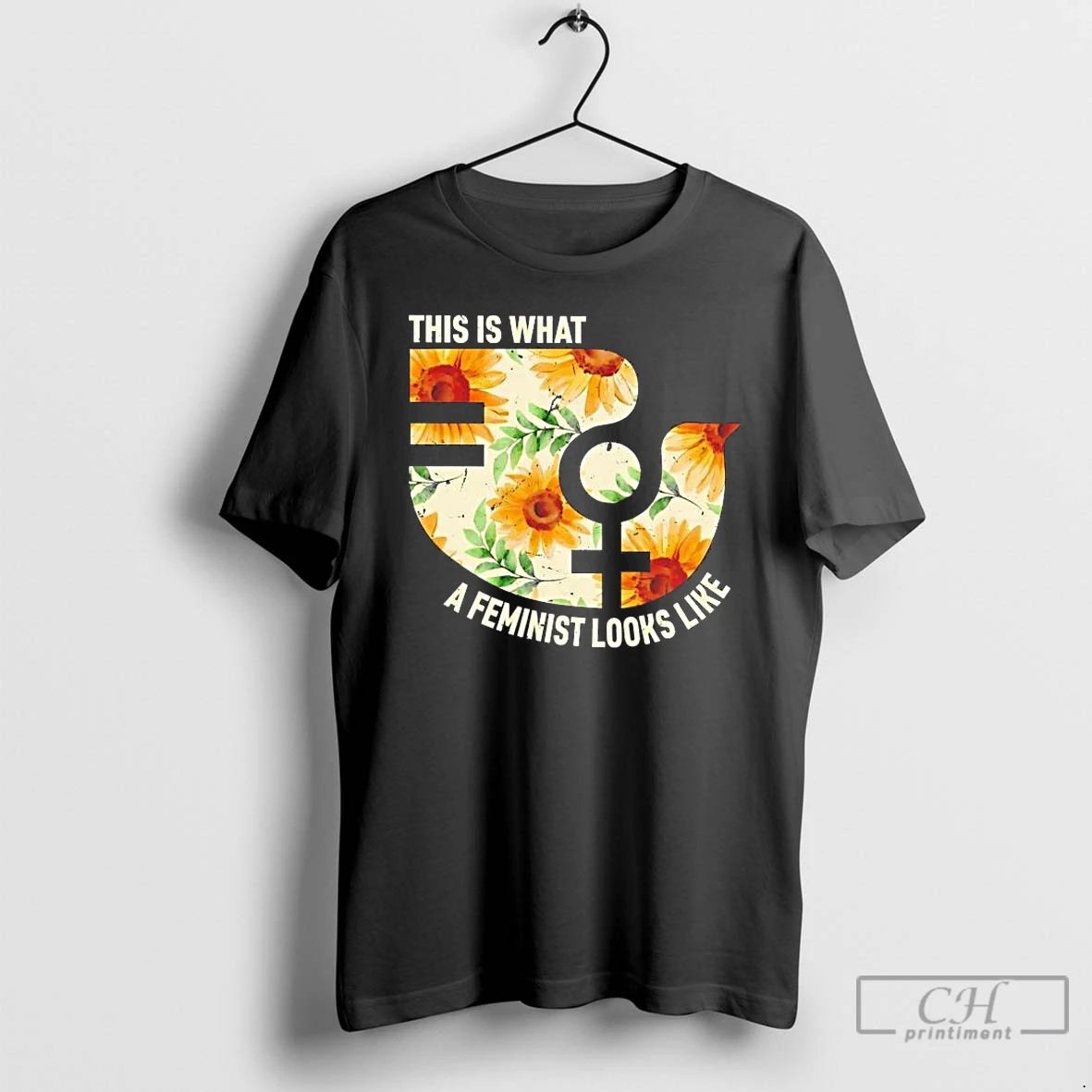 Premium Peace This Is What A Feminist Looks Like Tee Hoodie, Sweatshirt | PopFlextees.com